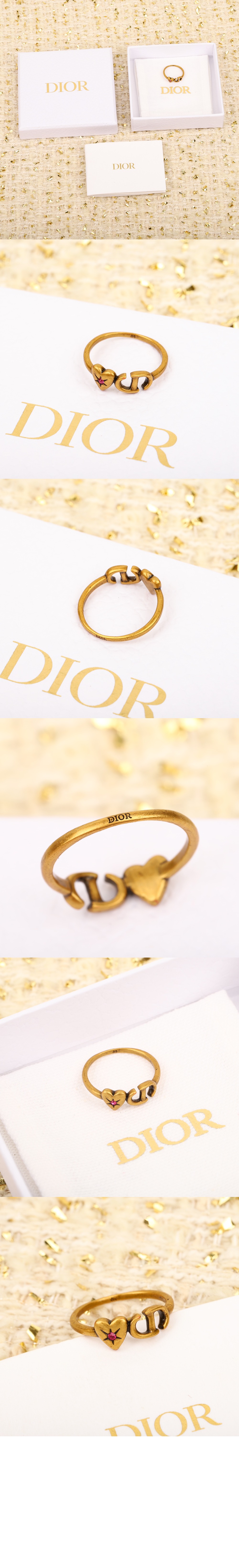 디올 럭키 참스 반지 R2227