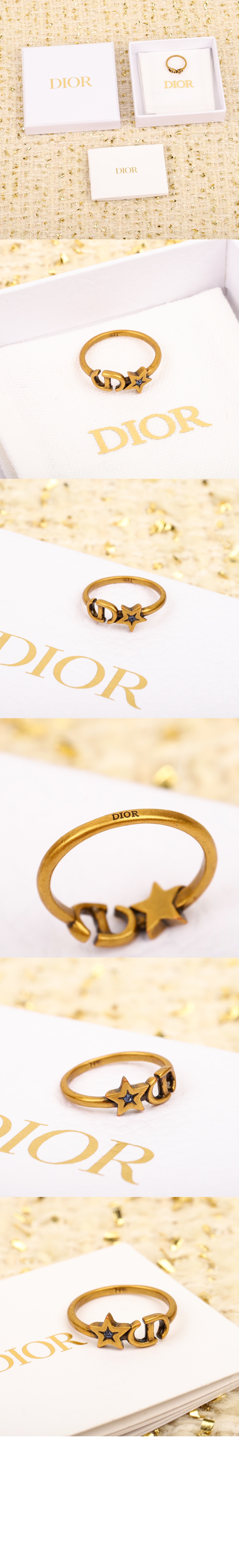 디올 럭키 참스 반지 R2228