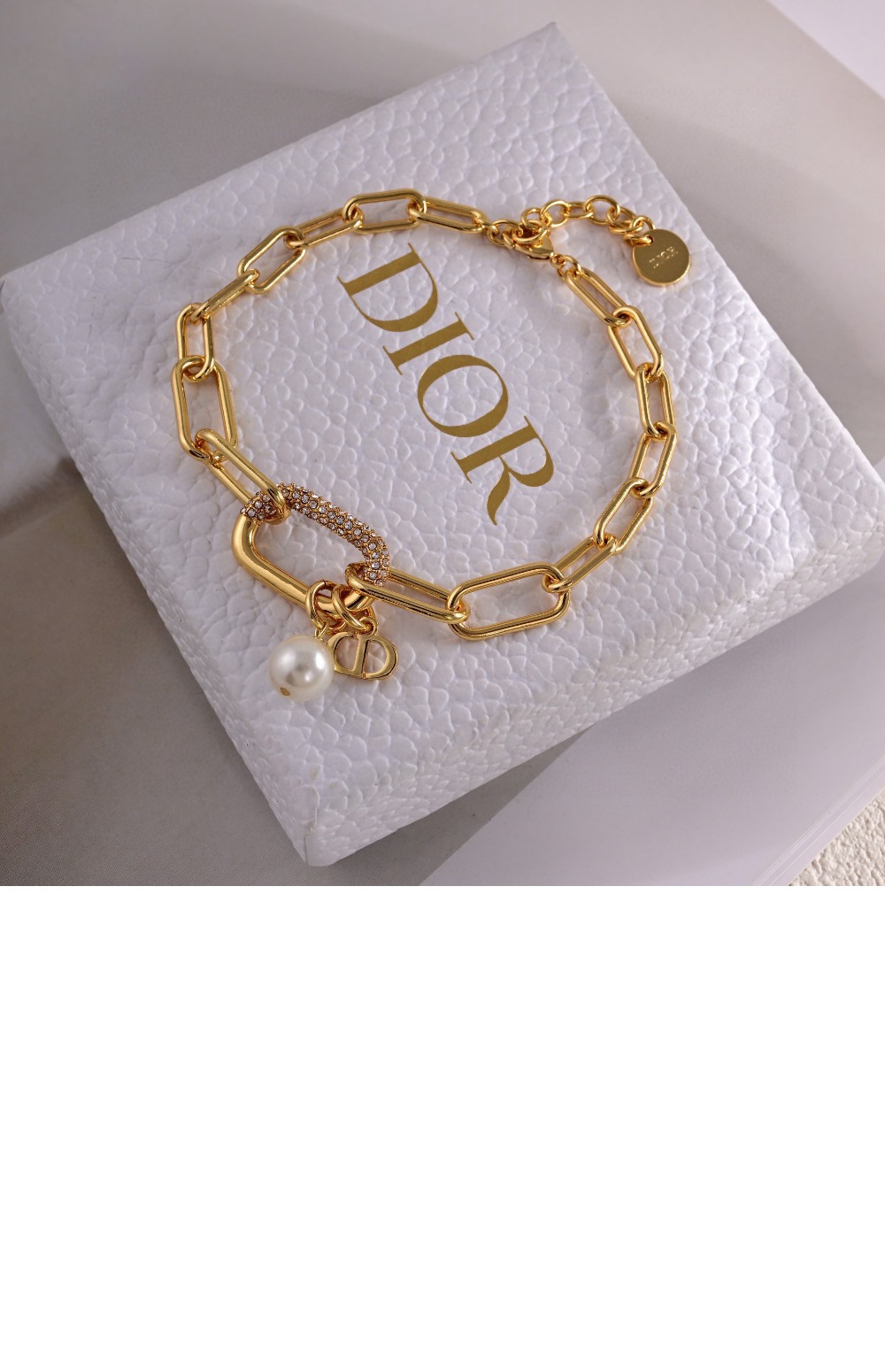 디올 D-퓨전 팔찌 B2473