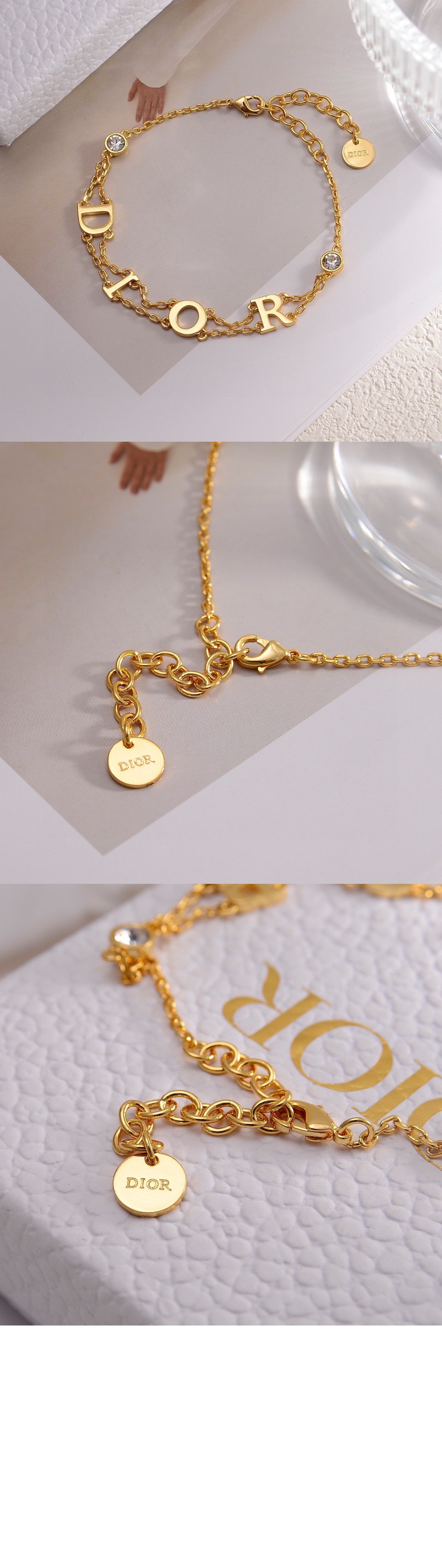디올 레볼루션 팔찌 B2416