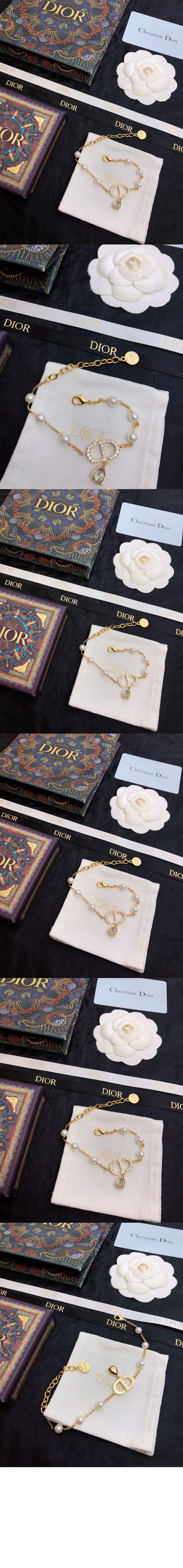 디올 쁘띠 CD 팔찌 B1582