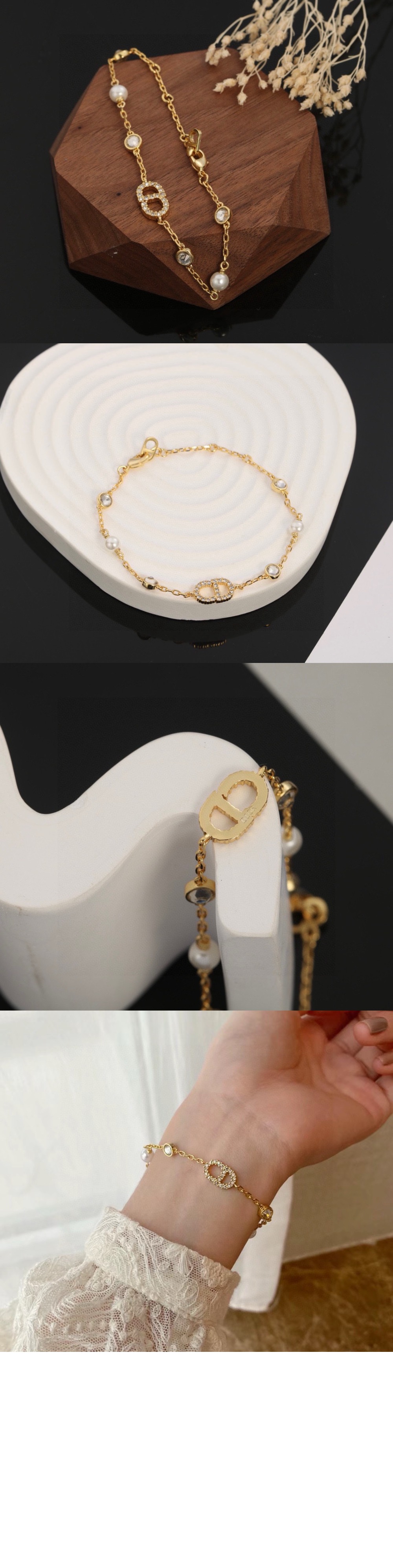 디올 클레어 디 룬 팔찌 B0668