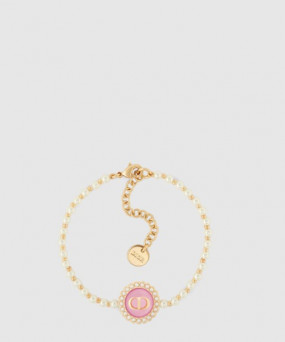 디올 쁘띠 CD 스터드 팔찌 B2420