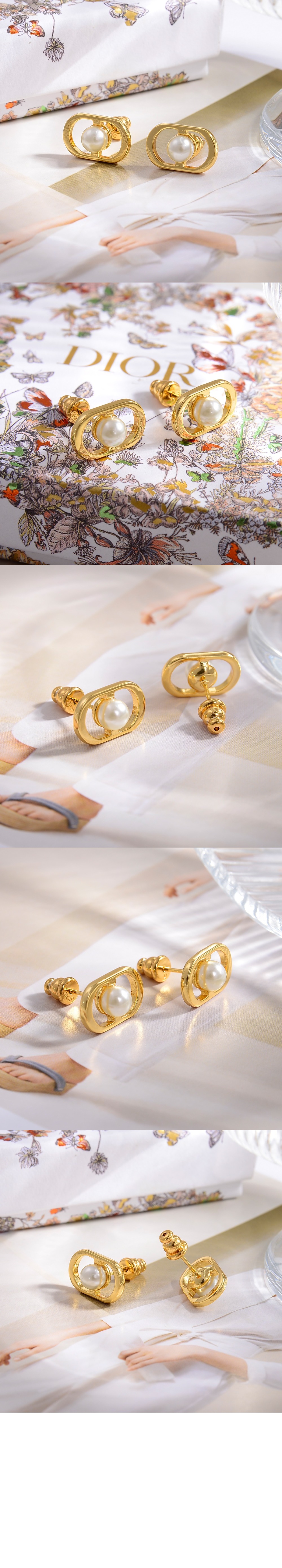 디올 쁘띠 CD 졸리 귀걸이 E3170