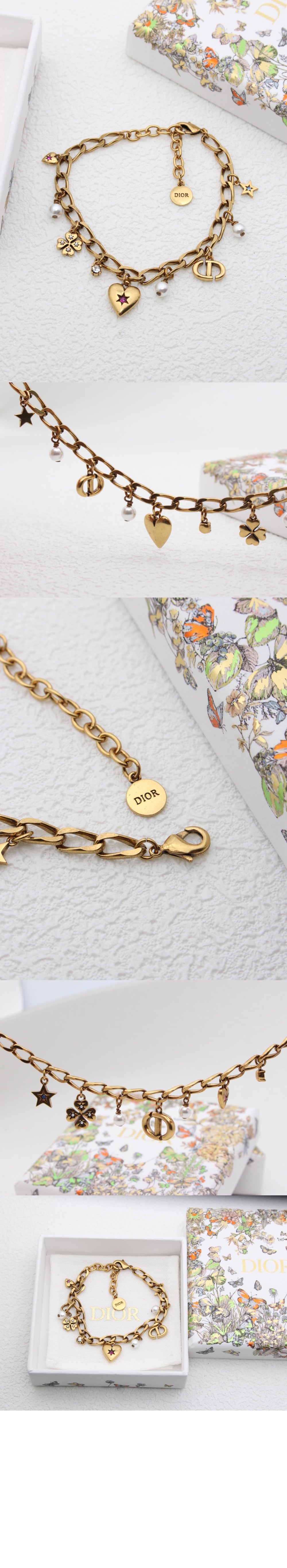 디올 럭키 참스 팔찌 B2484