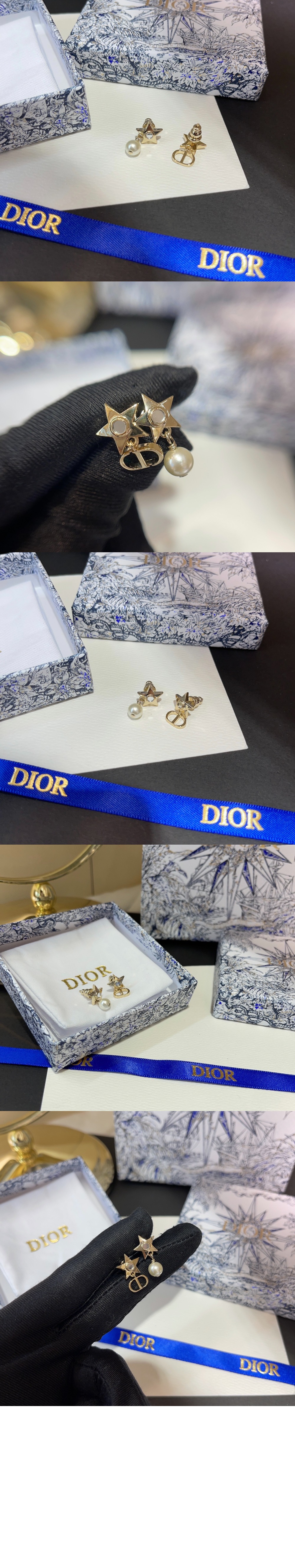 디올 별 귀걸이 E2331