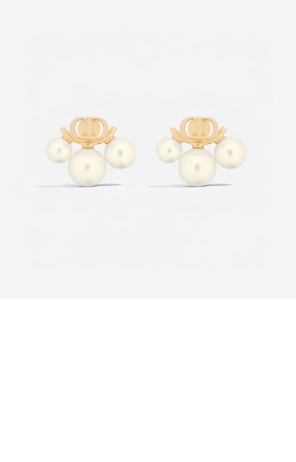 디올 트립티크 미니 스터드 귀걸이 E3343