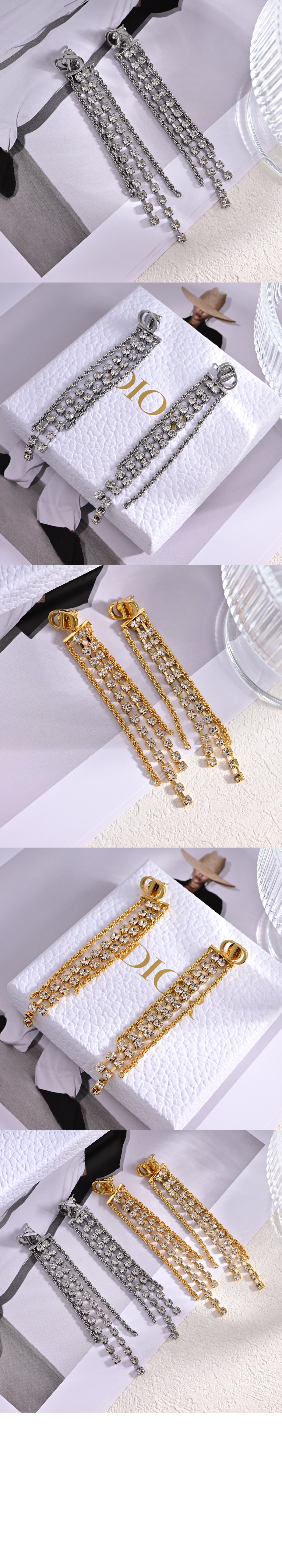 디올 스파클 귀걸이 E3342