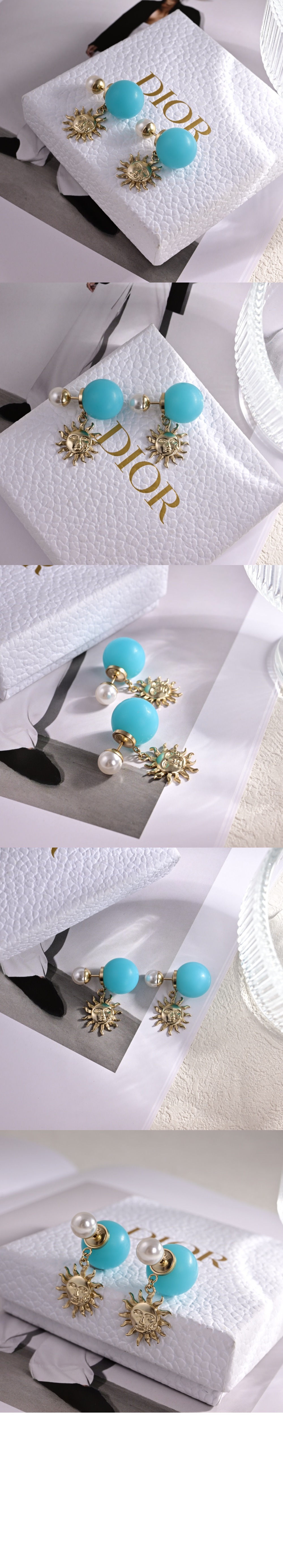 디올 리브에라 쁘띠 CD 귀걸이 E3361