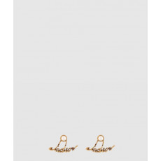 디올 자디올 펄 이어자켓 귀걸이 E1586