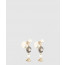 디올 트리발레스 귀걸이 E2383