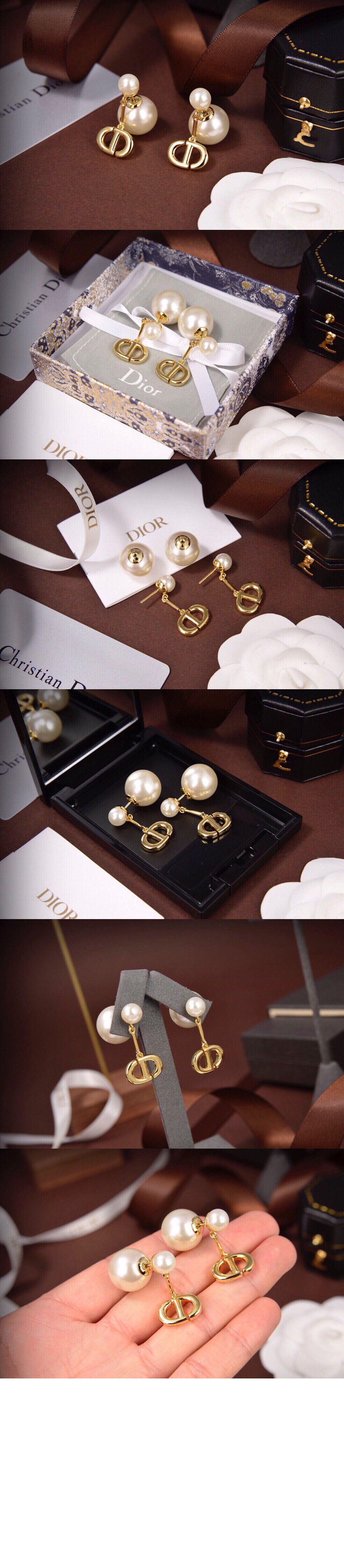 디올 트리발레스 귀걸이 E1463