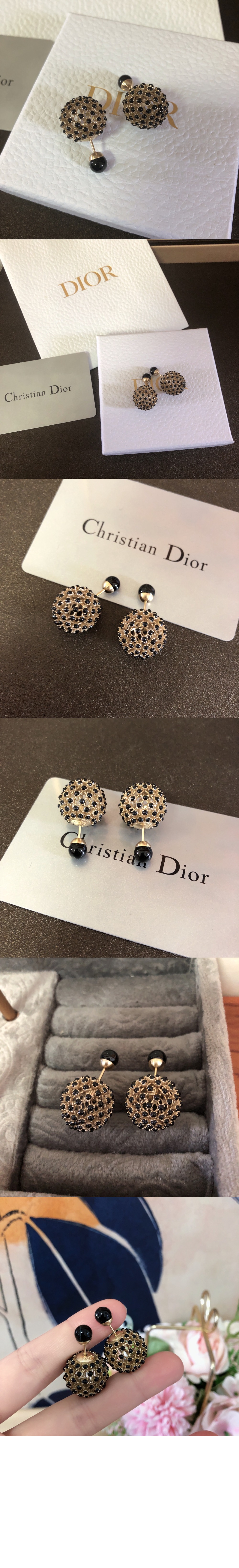 디올 트리발레스 귀걸이 E2239