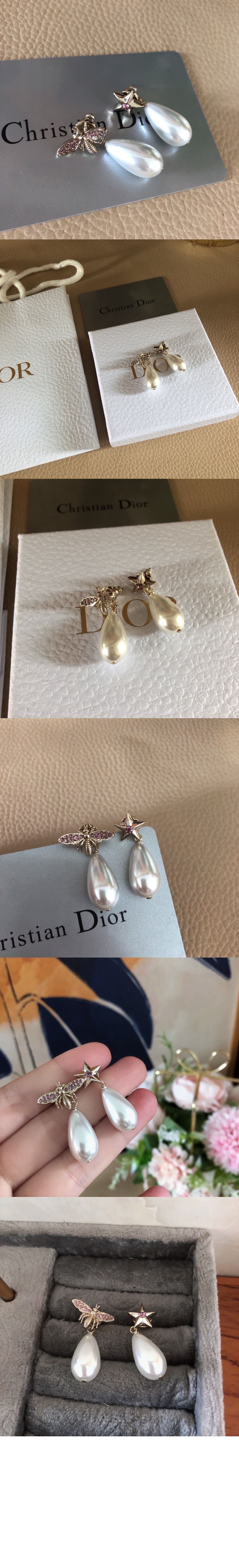 디올 행운의 귀걸이 E2168