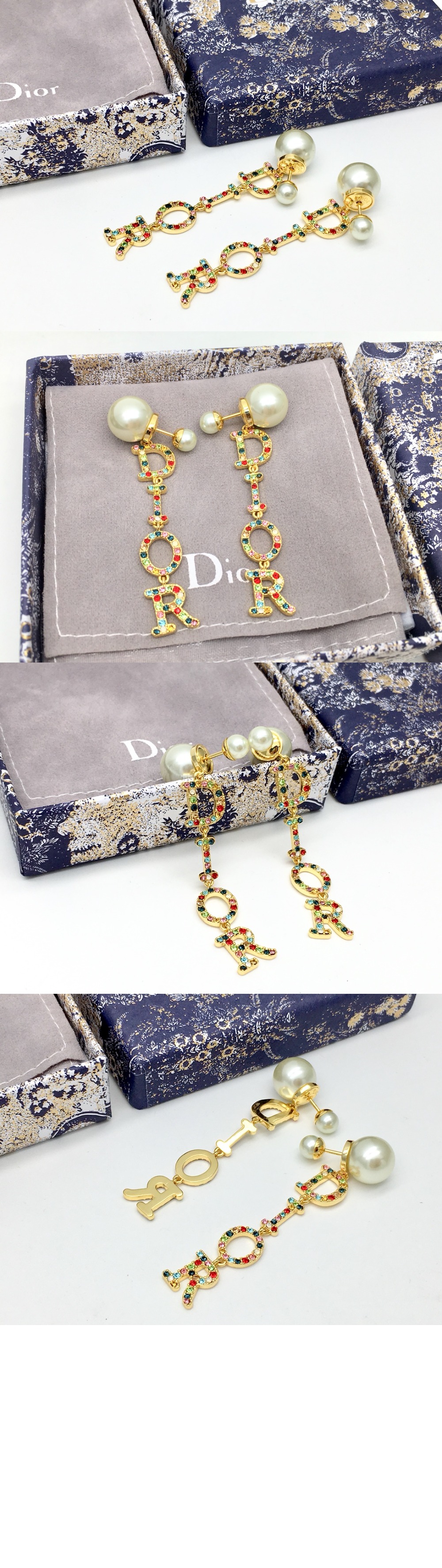 디올 Tribales 귀걸이 E1512