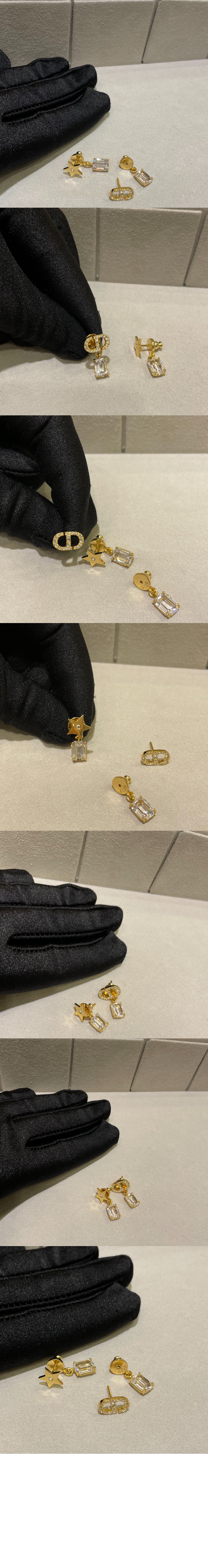 디올 Petit CD 귀걸이 E1657