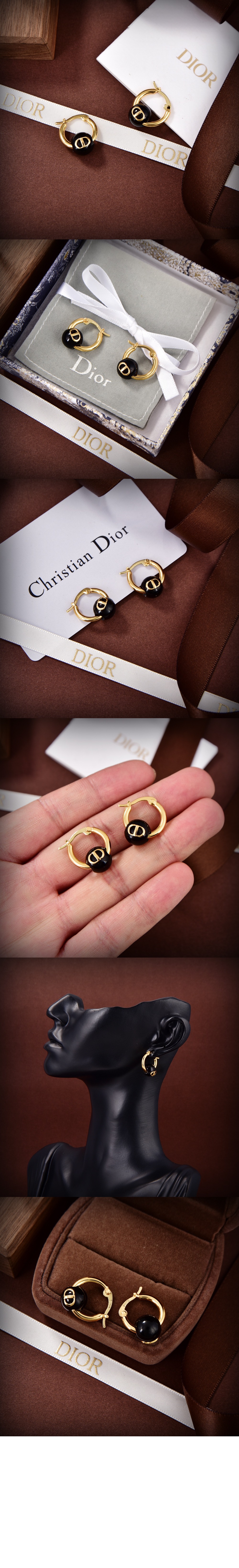 디올 Petit CD 귀걸이 E1842