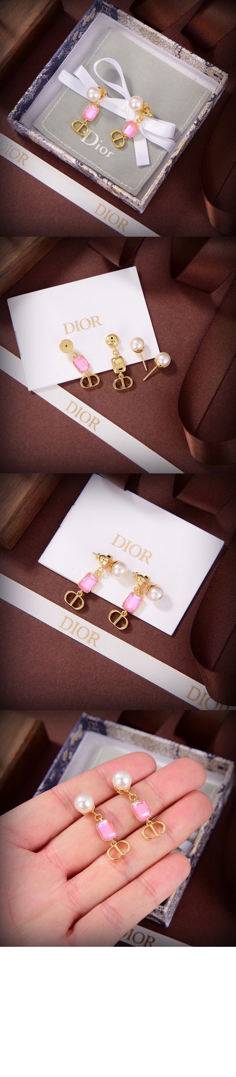 디올 Petit CD 귀걸이 E1841