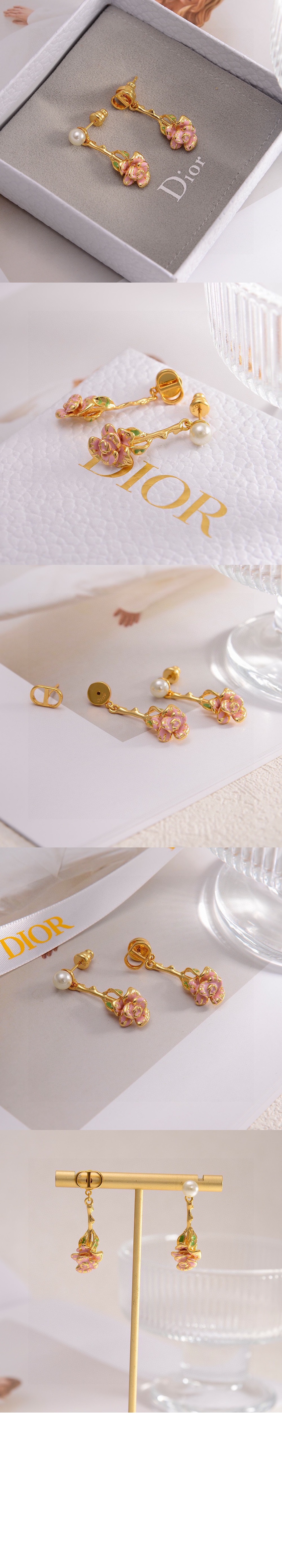 디올 귀걸이 E3235