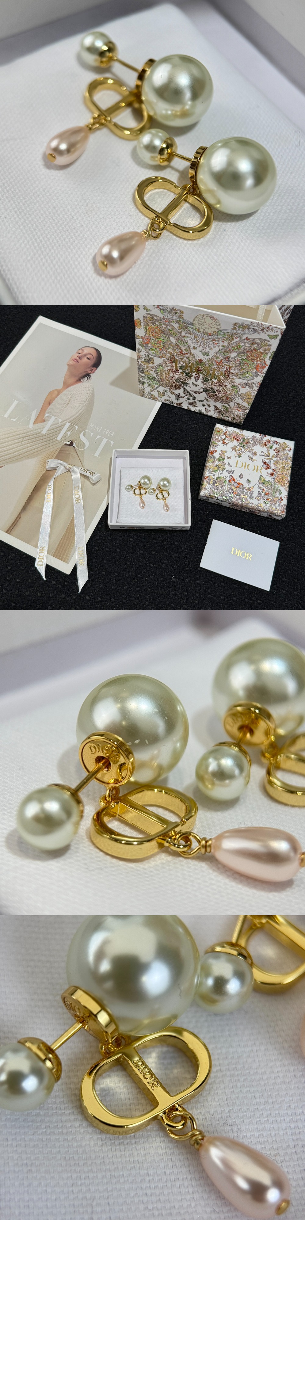 디올 귀걸이 E3582