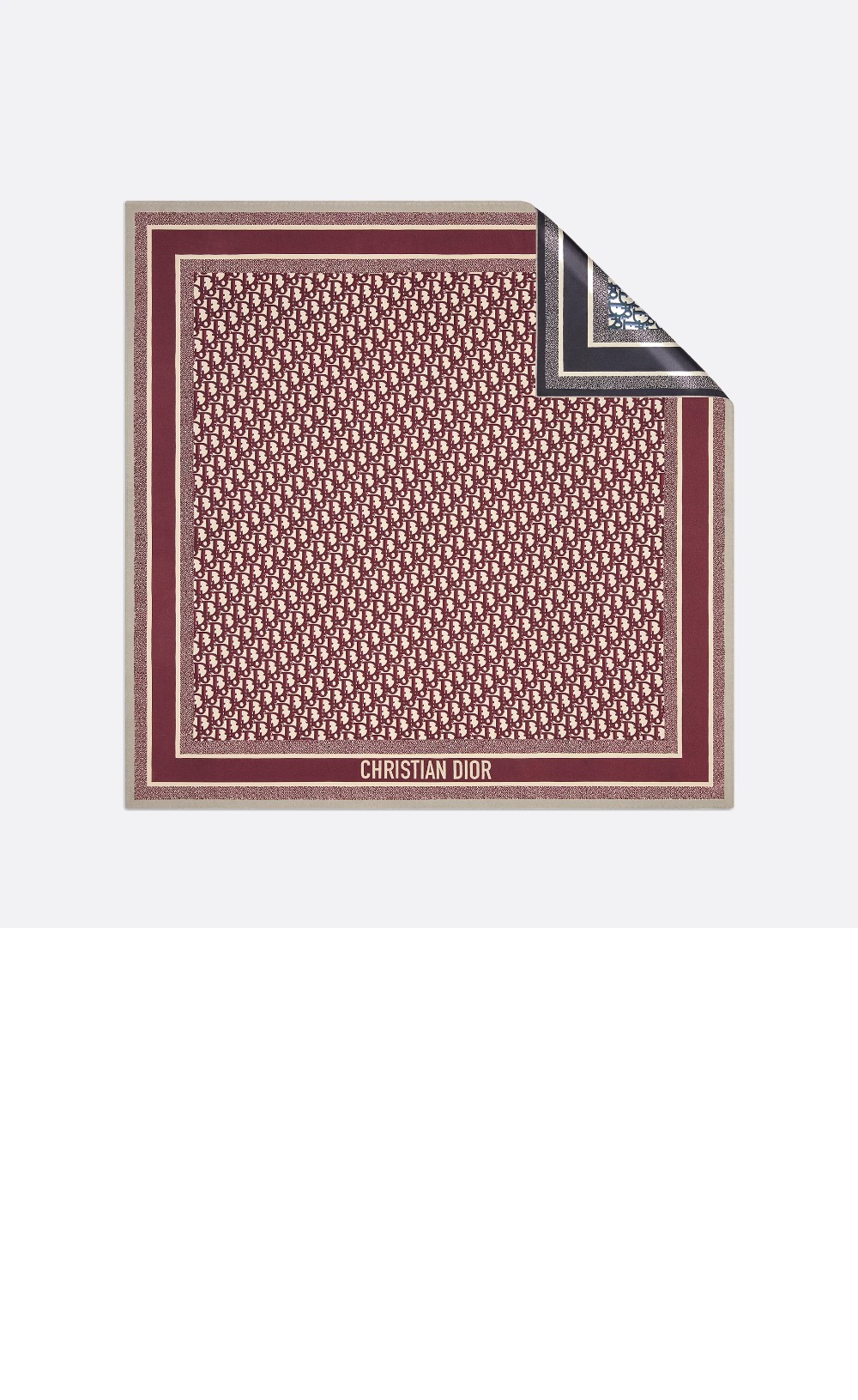 디올 Oblique 90 스퀘어 스카프 15DOB