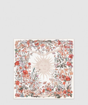 디올 Saisons Printemps Soleil 90 스퀘어 스카프 42STA