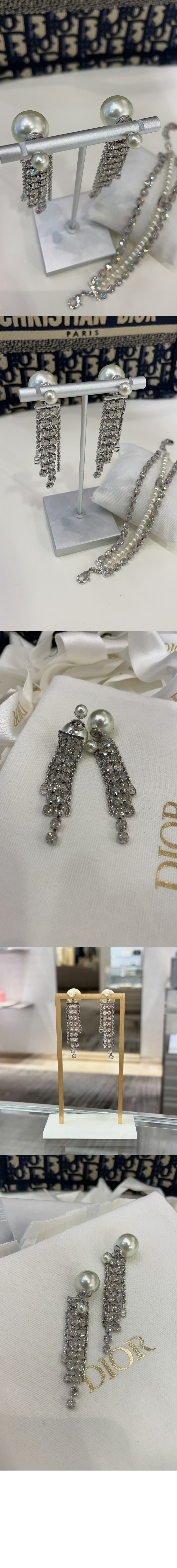 디올 Tribales 귀걸이 E3256