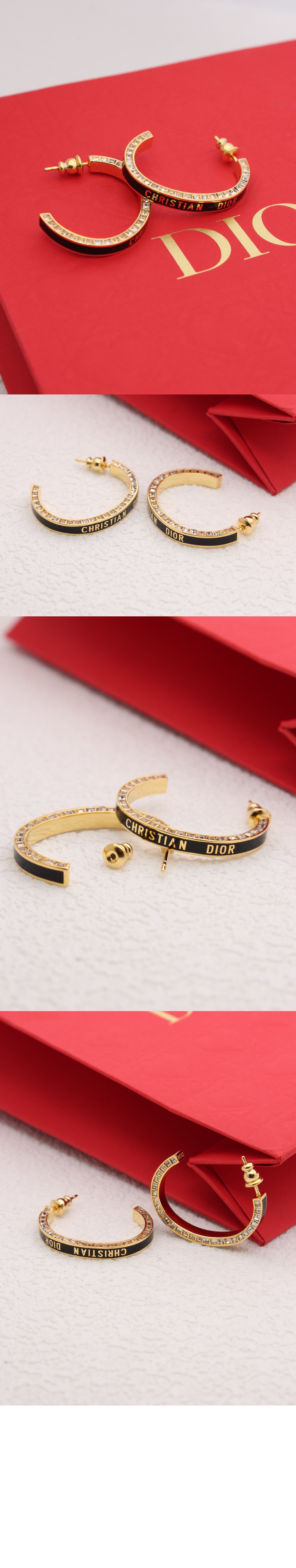 디올 Night Code 라지 후프 E3473