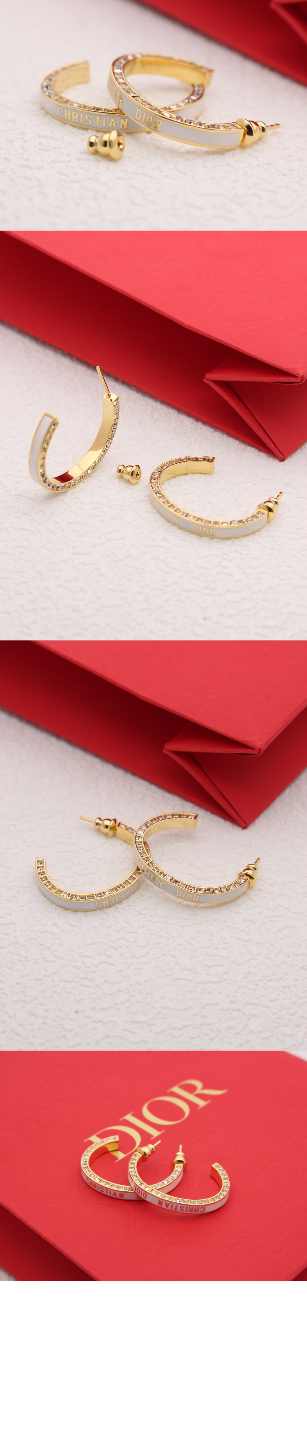 디올 Night Code 라지 후프 E3473