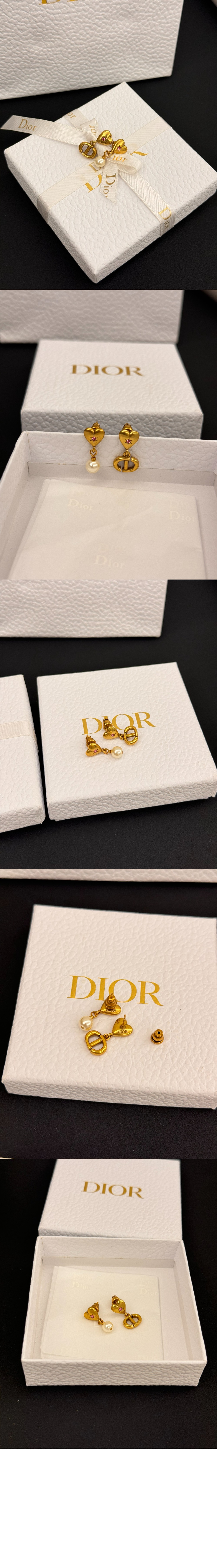 디올 Lucky Charms 귀걸이 E3330