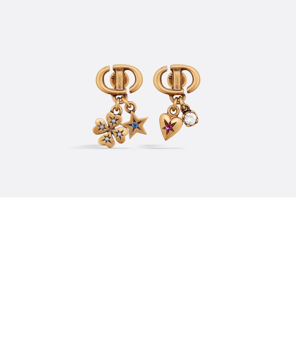 디올 Lucky Charms 귀걸이 E3290