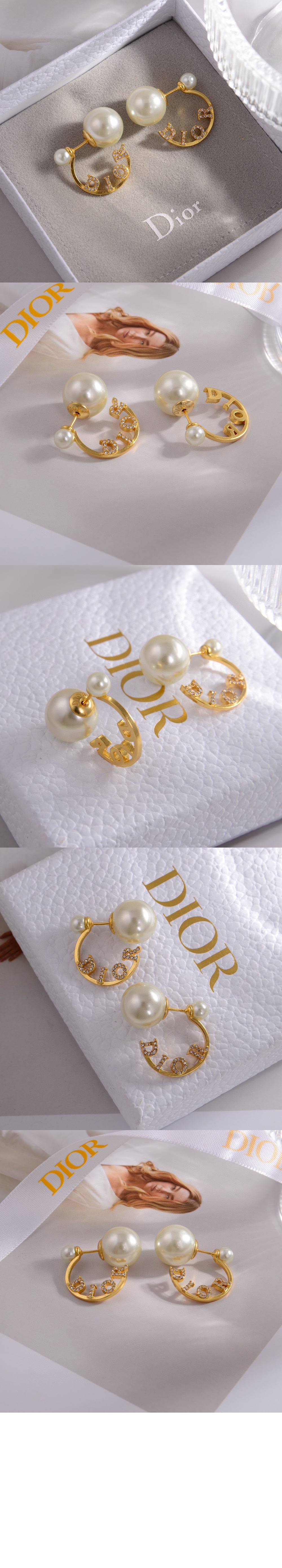 디올 귀걸이 E3180