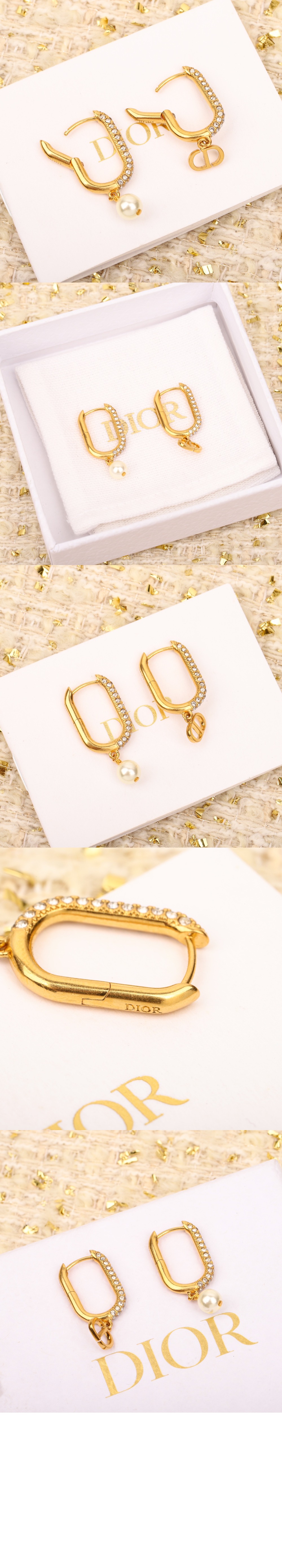 디올 귀걸이 E3268