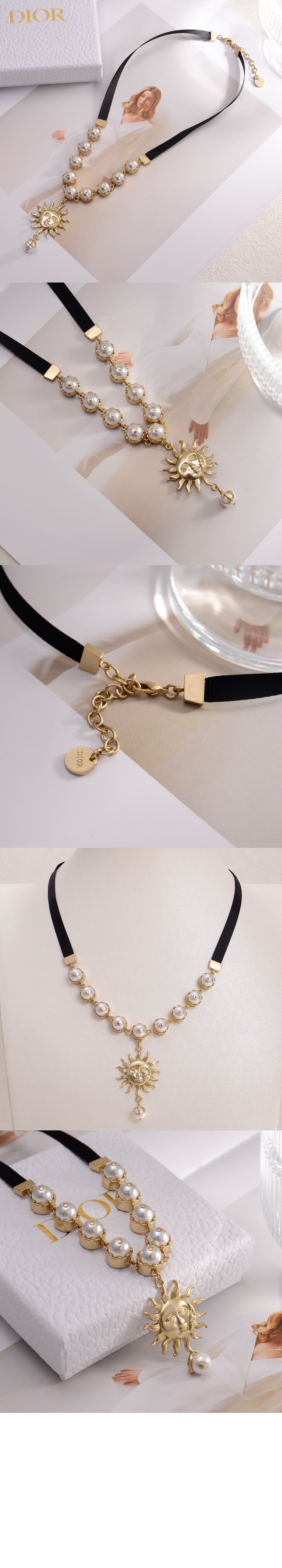 디올 목걸이 N2757