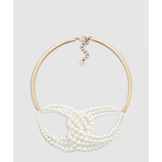 디올 D-Bow 목걸이 N2821