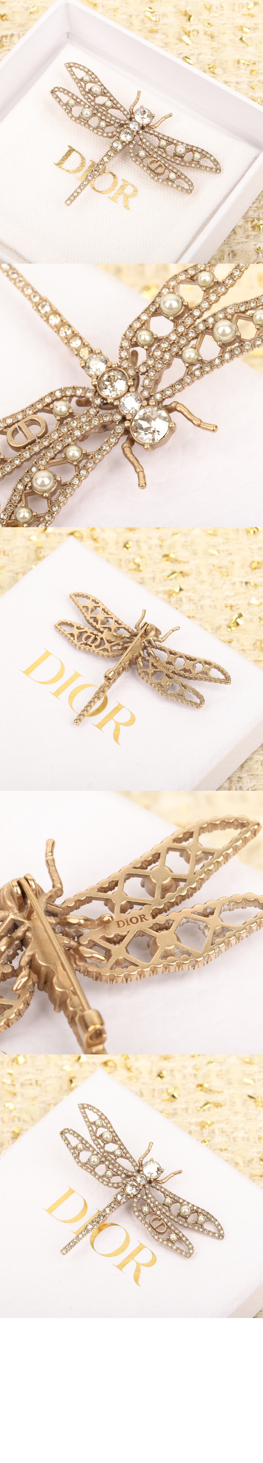 디올 브로치 V1348