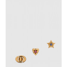 디올 Lucky Charms 스터드 귀걸이 E3294
