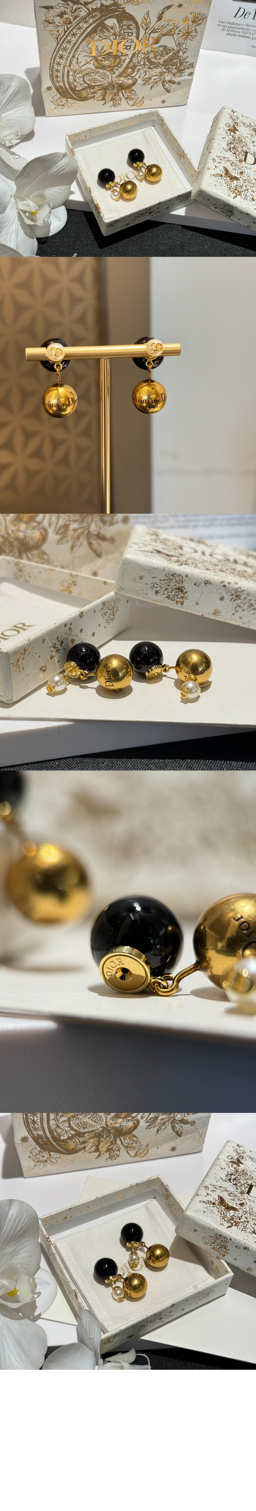 디올 Tribales 귀걸이 E3596