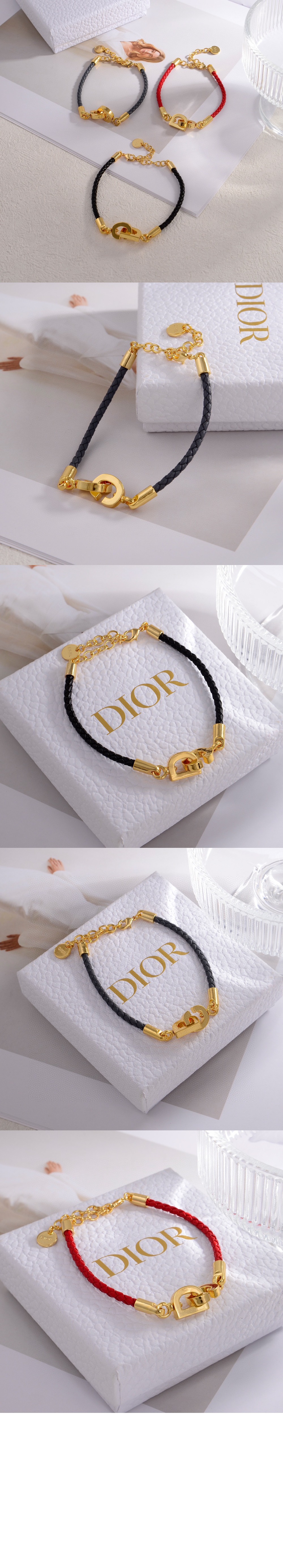 디올 CD Lock 팔찌 B2424