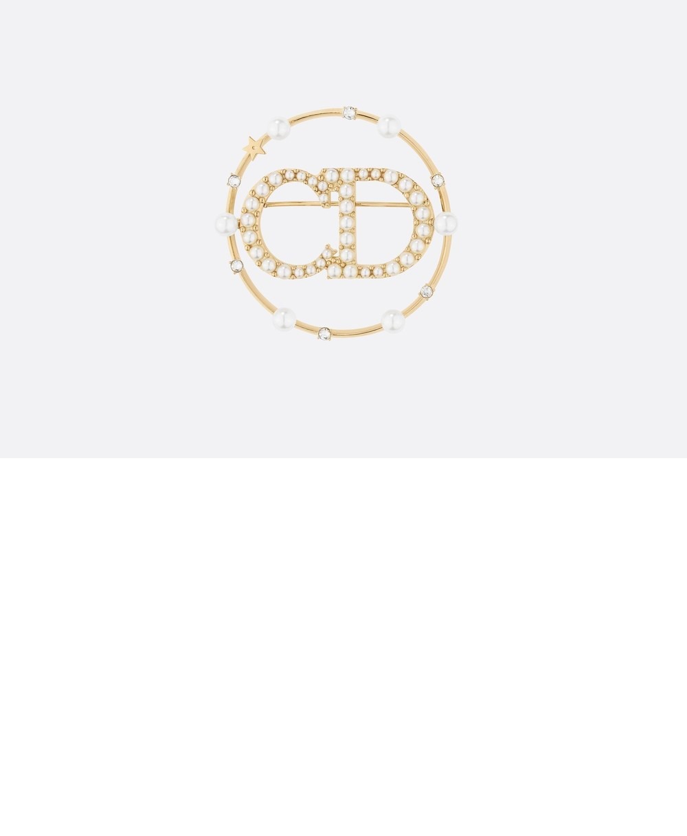 디올 Clair D Lune 브로치 V0412