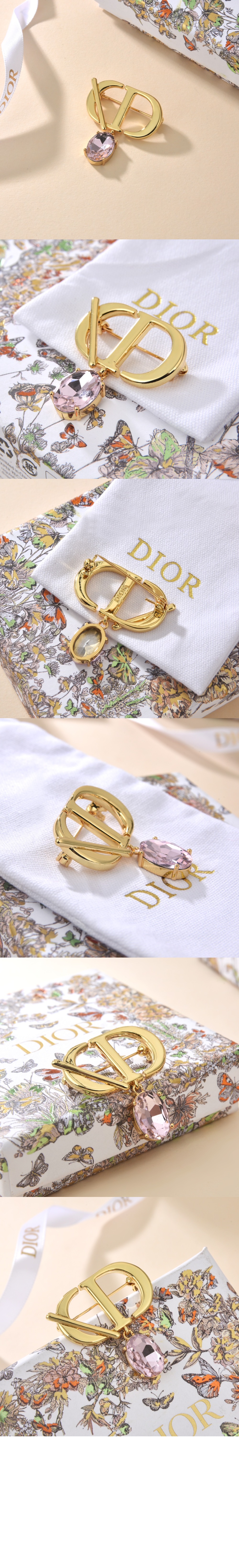 디올 Petit CD 브로치 V0943