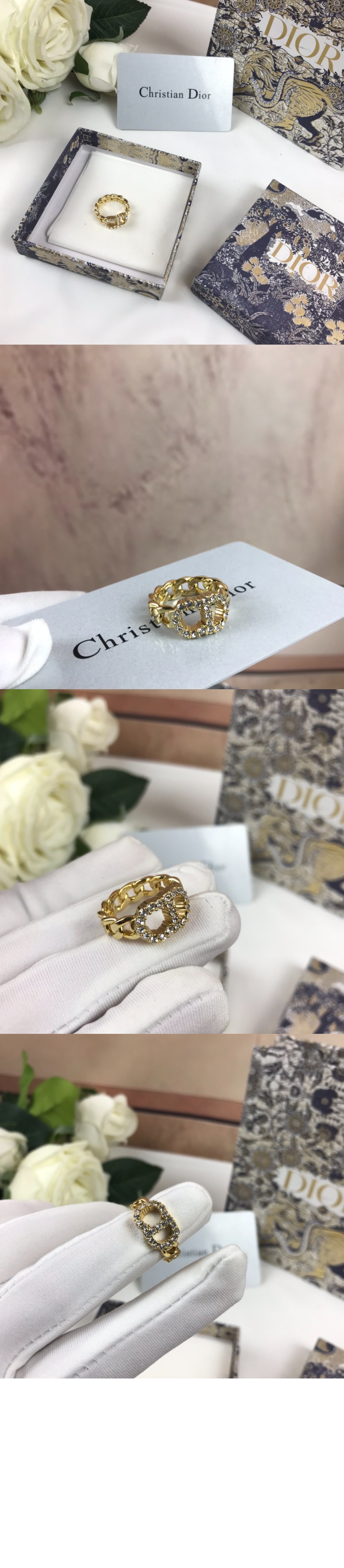 디올 Clair D Lune 반지 R0988