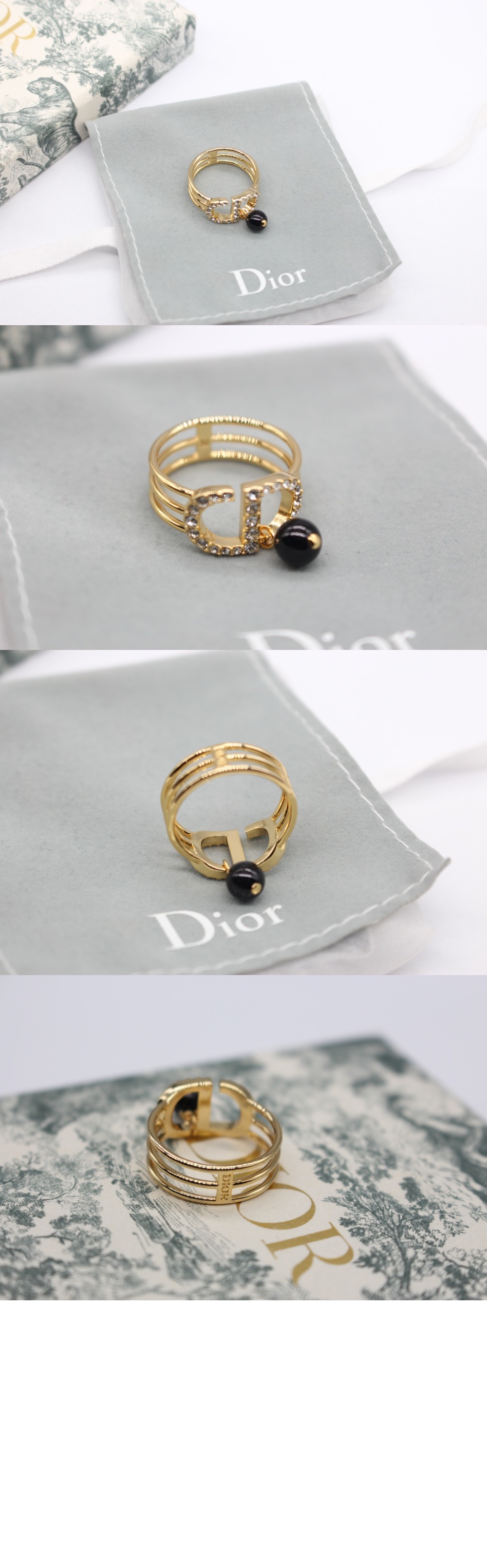 디올 Petit CD 반지 R1049