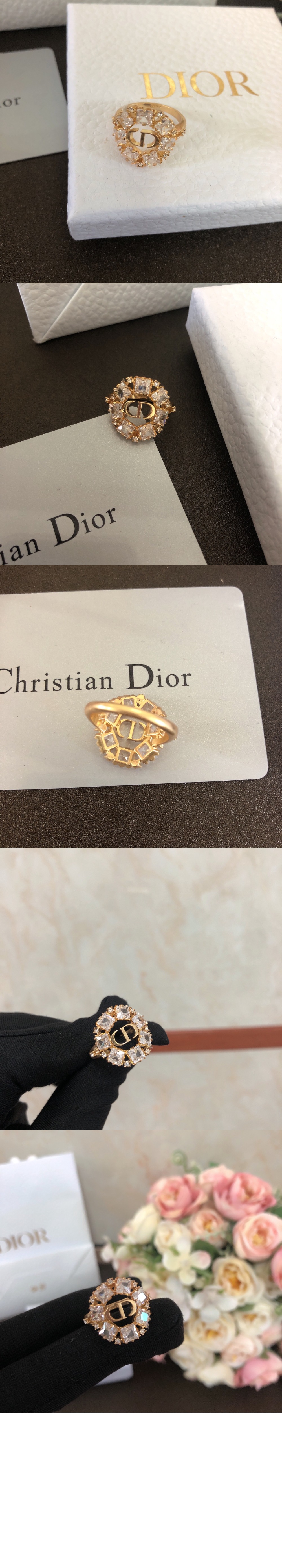디올 Petit CD 반지 R1240