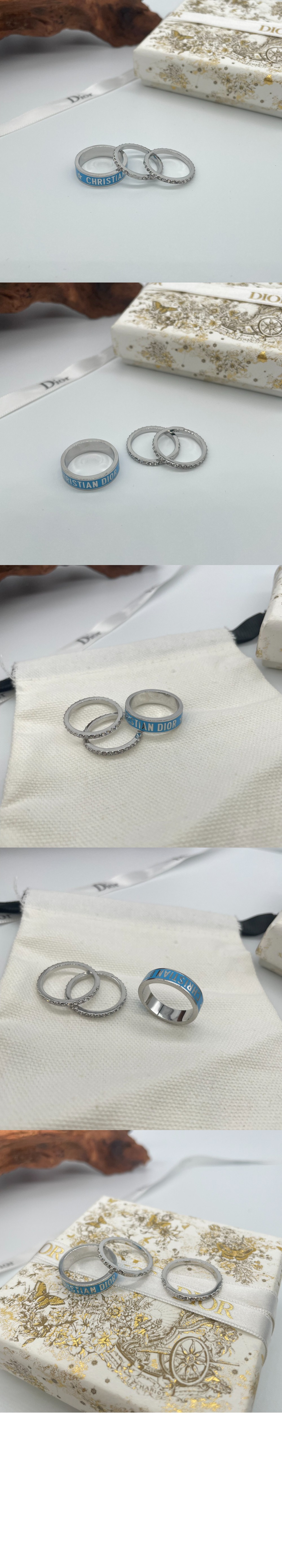 디올 Dior Code 반지 세트 R1256