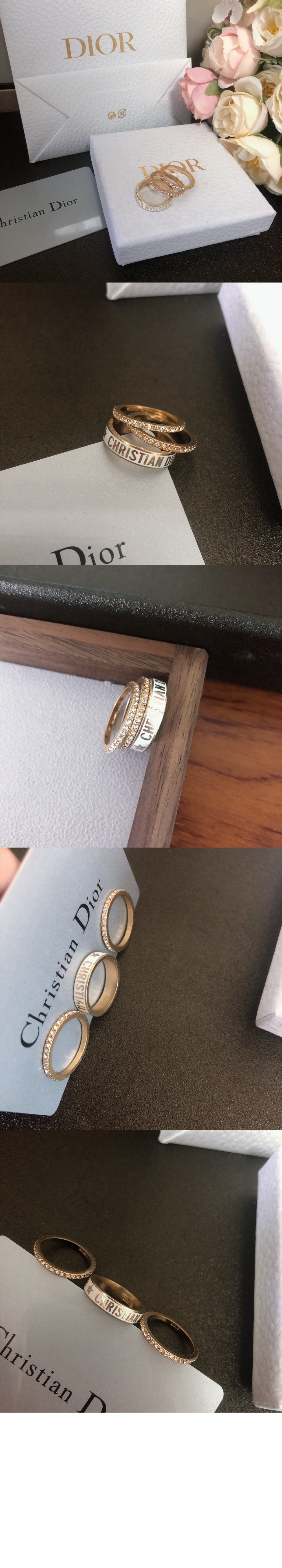 디올 Dior Code 반지 세트 R1256