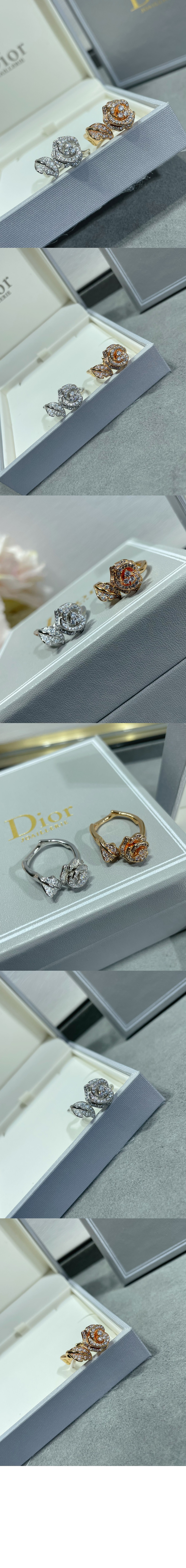 디올 Rose Dior Bagatelle 반지 JBAG9