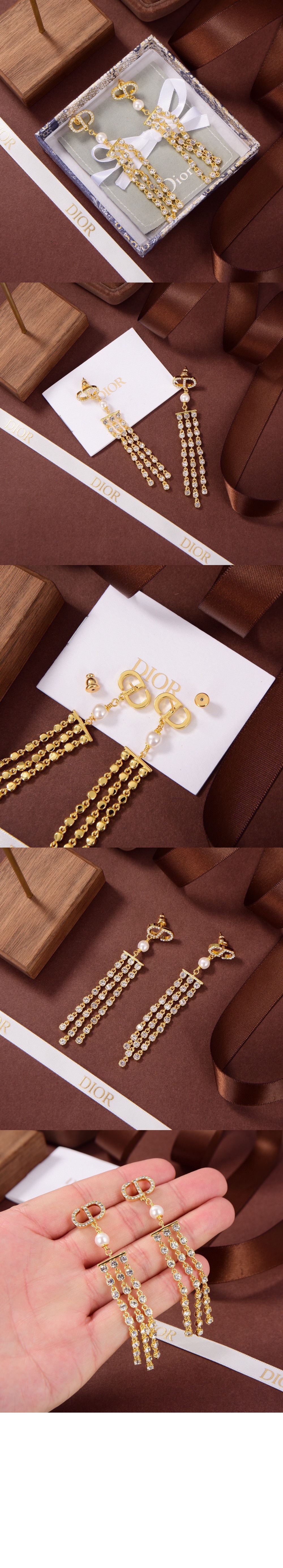 디올 30 Montaigne 귀걸이 E1857