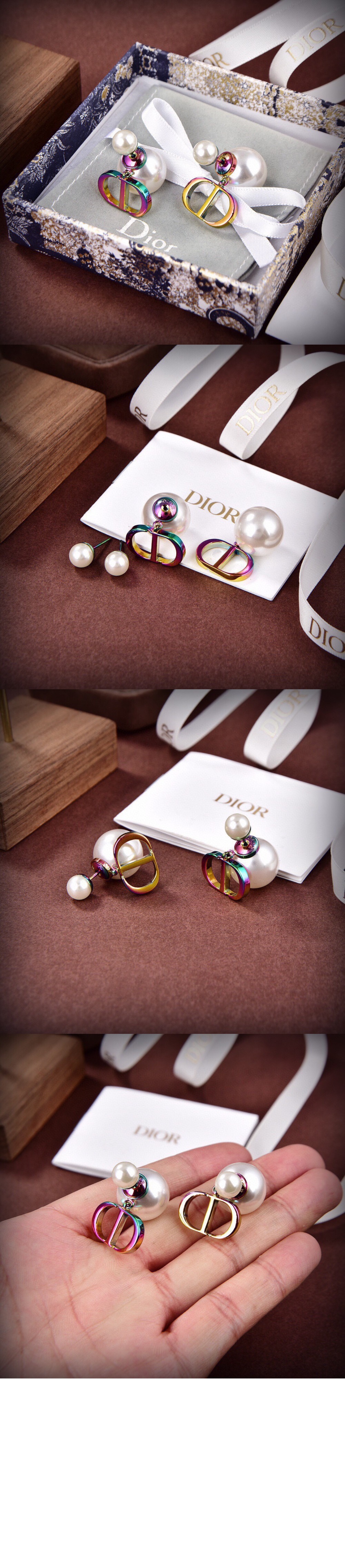 디올 Dior Tribales 귀걸이 E1833