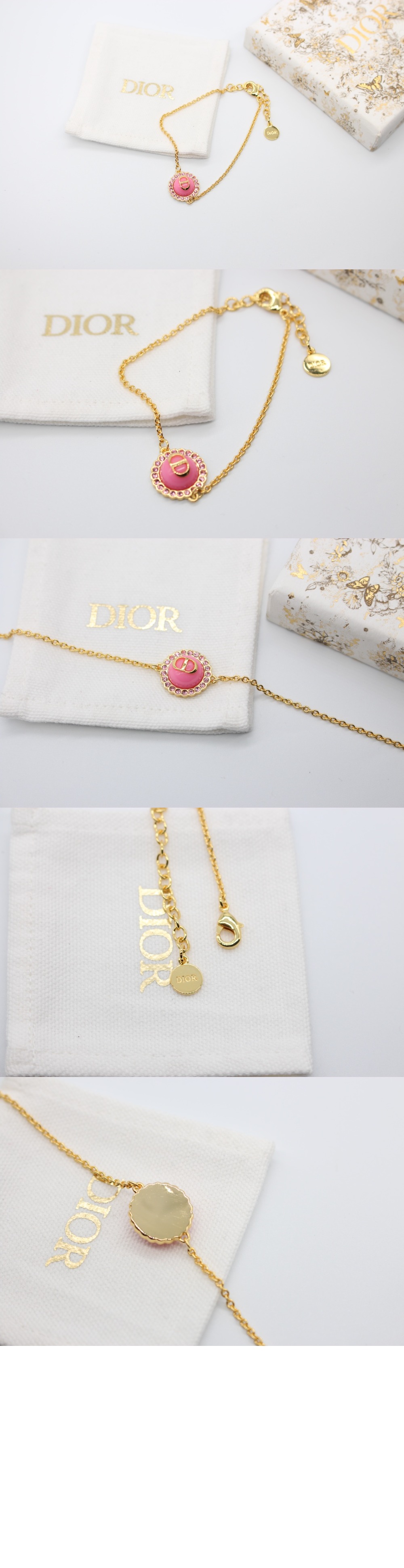 디올 Petit CD Baroque 팔찌 B2210